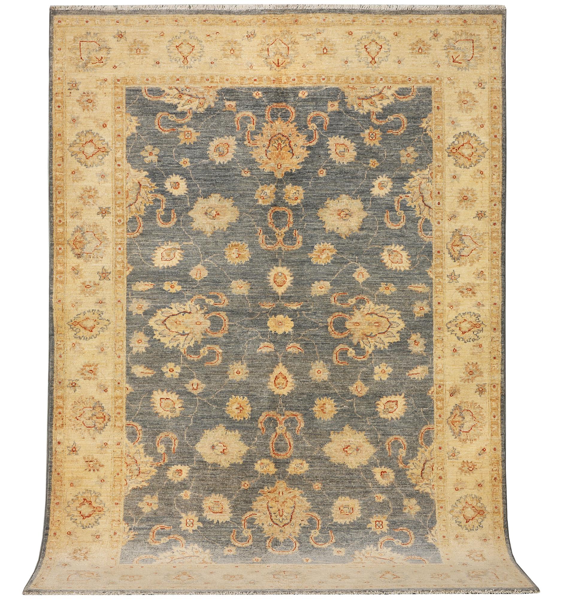 An Ushak rug, c. 242 x 165 cm.