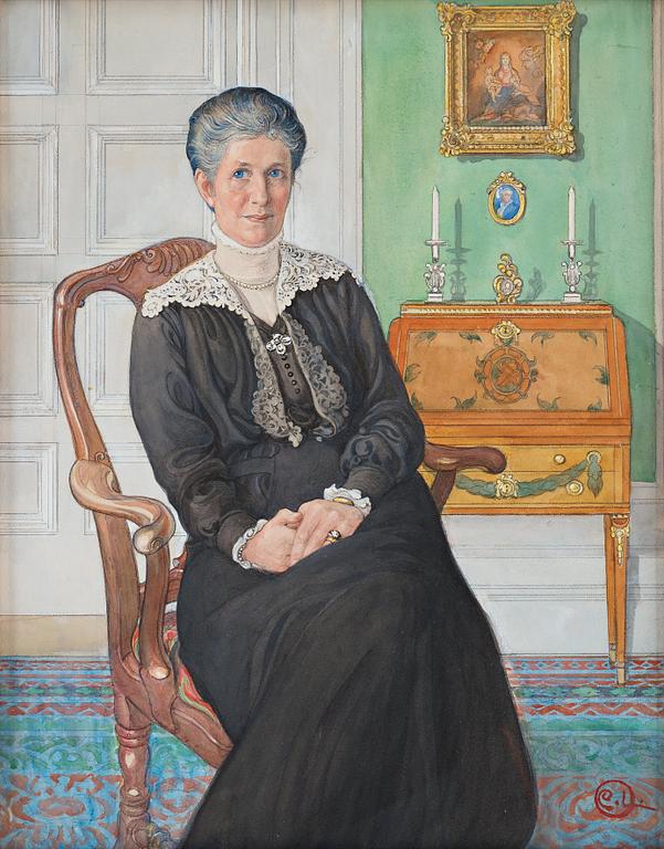 Carl Larsson, Mrs. Esther Tigerschiöld, née Neijber.