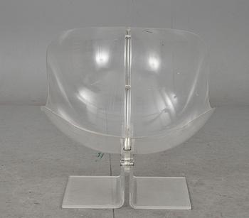 FÅTÖLJ, formgiven av Boris Tabakoff, Belgien, 1970-tal.