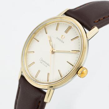 Omega, Seamaster, De Ville, armbandsur, 34,5 mm.