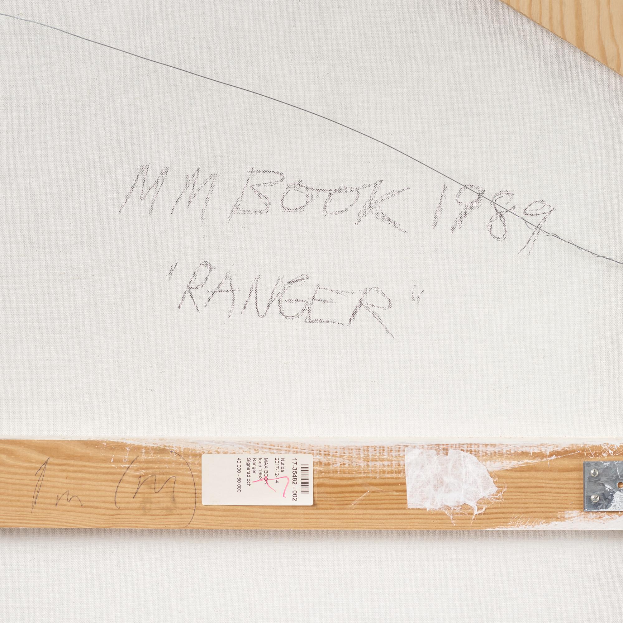 Max Mikael Book, "Ranger".