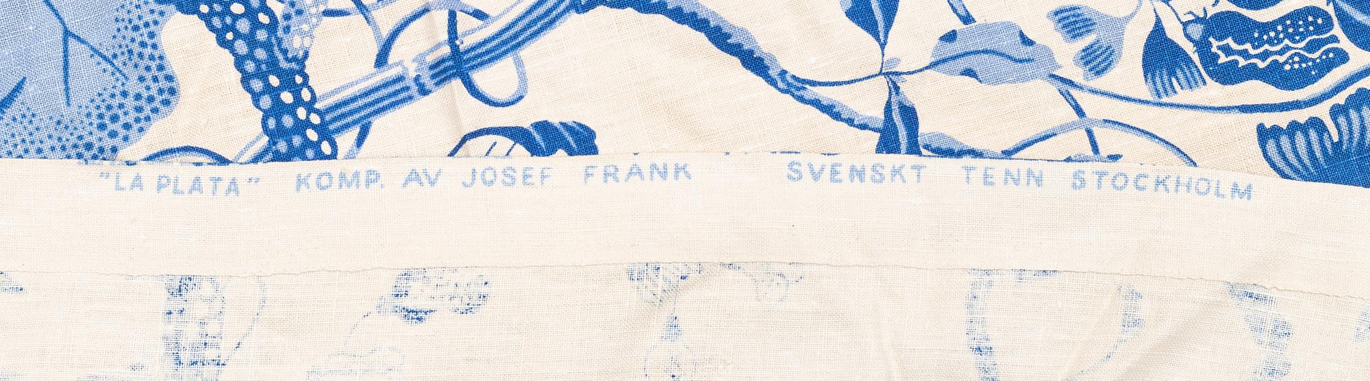 Josef Frank, six textiles, 'La Plata', Svenskt Tenn.