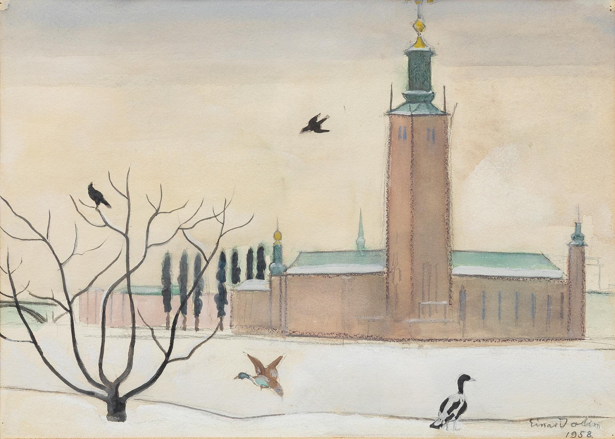 Einar Jolin, Stockholm City Hall.