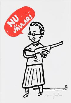 ULRIKA SPARRE mfl. "Double Elvis Edition" 2010, 12 st arkivbeständiga pigmentprints, sign o numr 38/100.