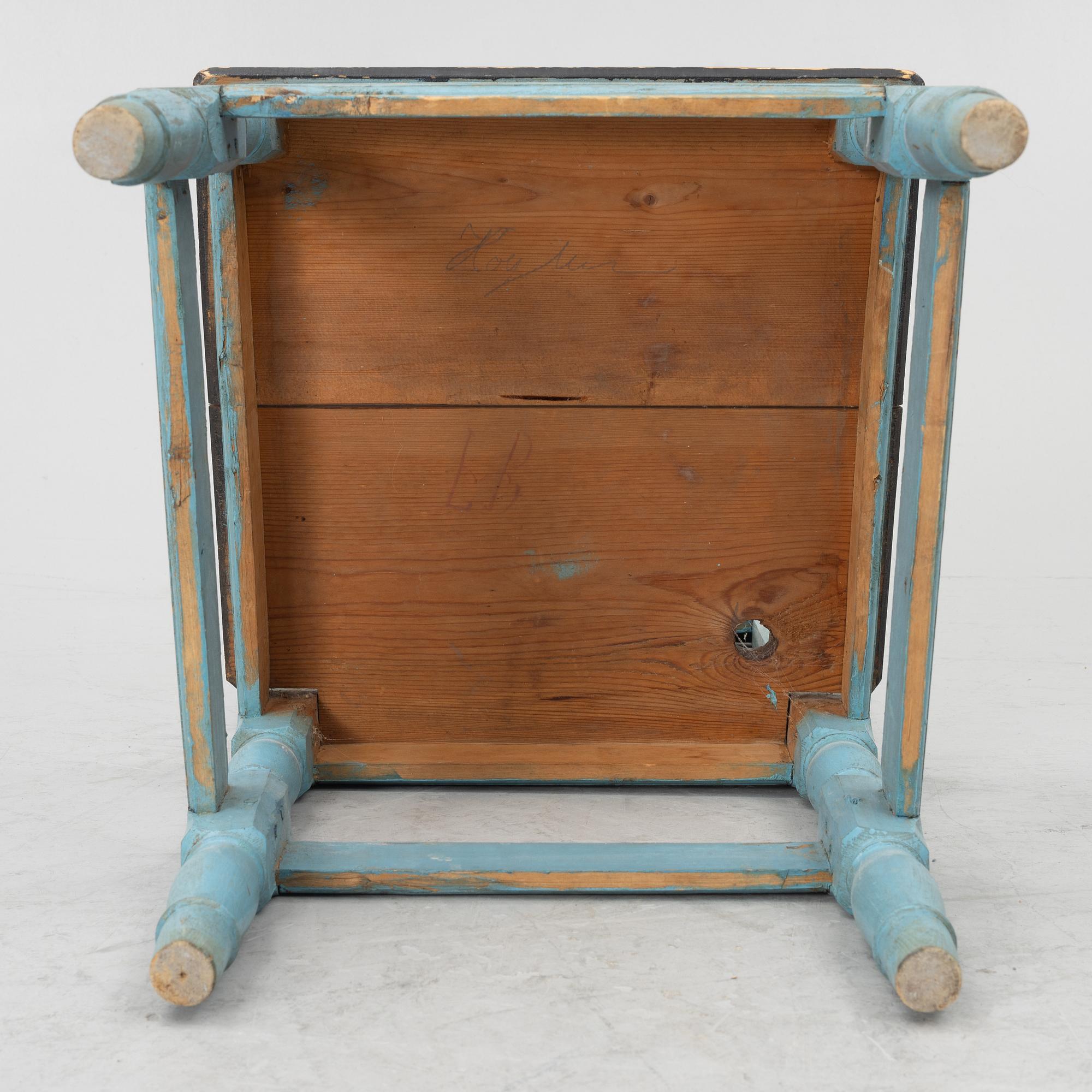 A pair of chairs, 19th Century.