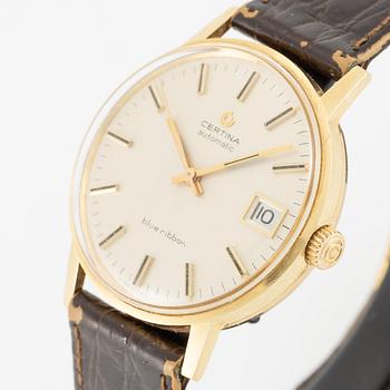 Certina, Blue Ribbon, wristwatch, 35 mm.