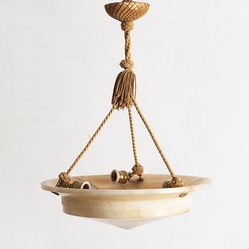 Takampel, alabaster, 1920-tal.