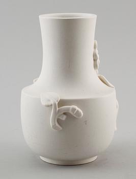 VAS, stengods, "Carrara", Wilhelm Kåge, Gustavsberg 1900-talets mitt.