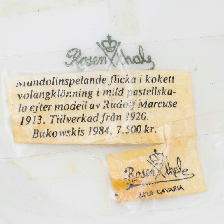 FIGUR, porslin, Rudolf Marcuse, Rosenthal.