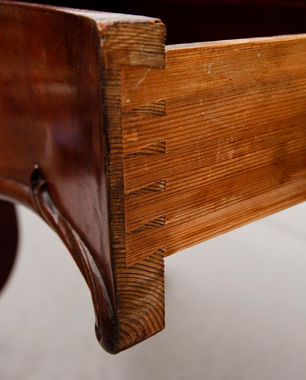 TOALETTBORD, senempire, 1800-talets mitt.