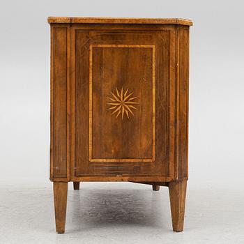 Byrå, tillskriven Jonas Westring (snickarmästare i Gränna 1798-1828), Gustaviansk.