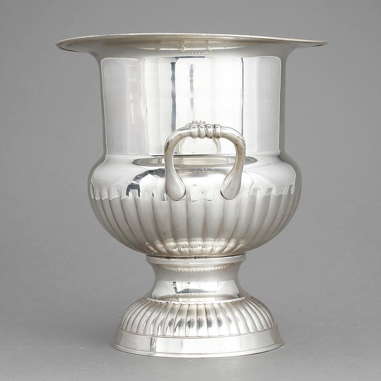 CHAMPAGNEKYLARE, nysilver, 1900-talets andra hälft.