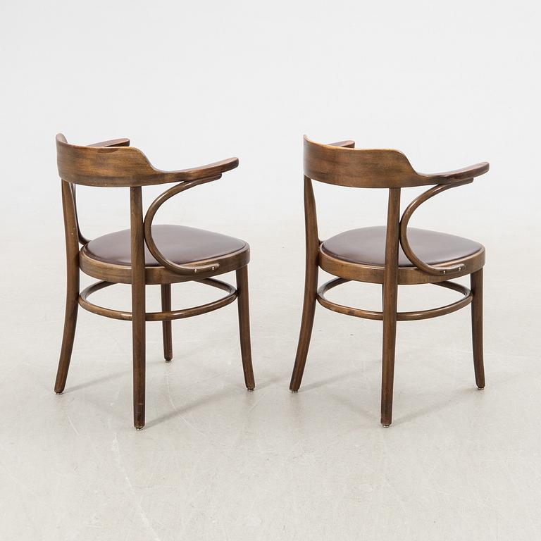 Armchairs 6 pcs Gemla late 20th century.
