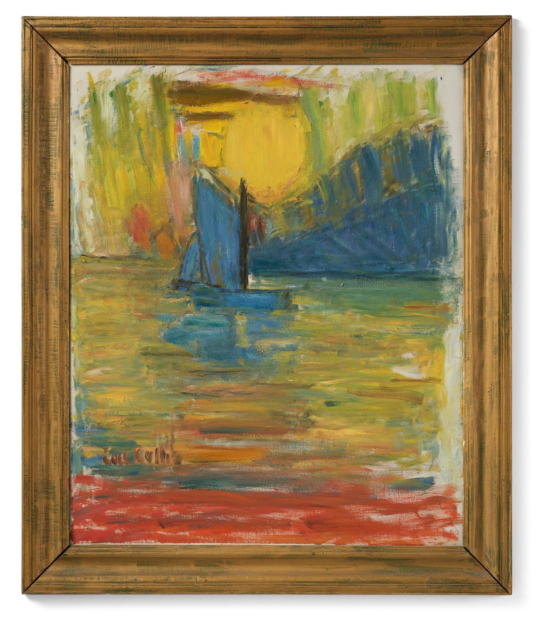 Carl Kylberg, "Morgon i hamn".