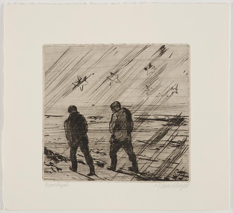 Hans Wigert, Stroll under the starry sky.