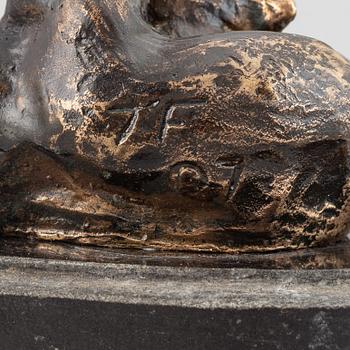 Torbjörn Forsberg, skulptur. Brons. Sign. med initialer och dat -07.
