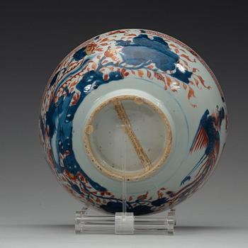 SKÅL, porslin. Qingdynastin, 1700-tal.