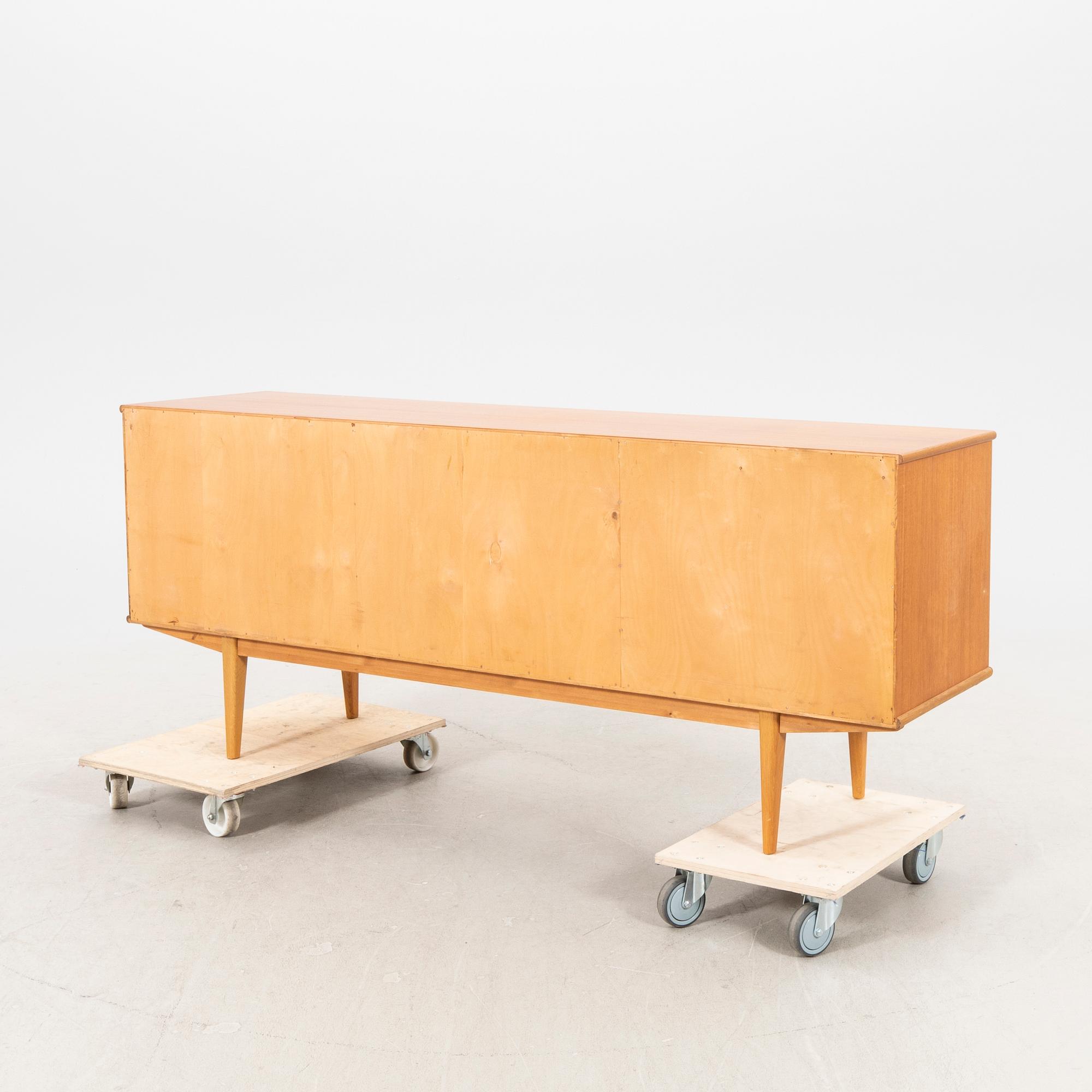 A 1960s teak sideboard.