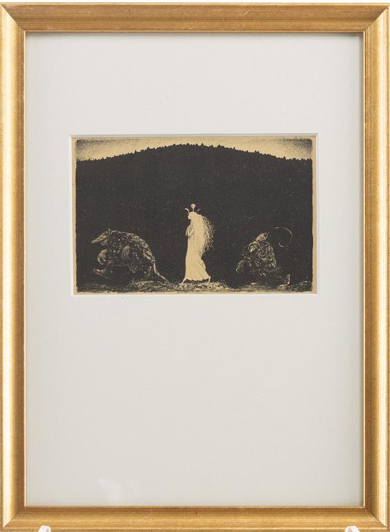 John Bauer, "Trollens Styfdotter".