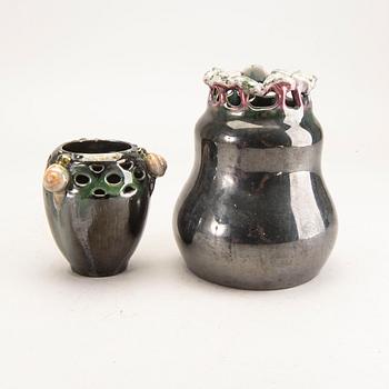 Mikael Anderson & Söner Bornholm, Vases 5 pcs, second half of the 20th century.