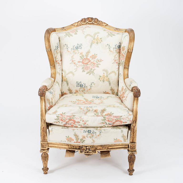 BERGÈRE, Louis XVI-stil, 1900-talets början.