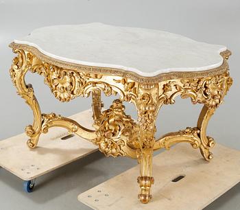 A Louis quinze style table from the later 19th century.