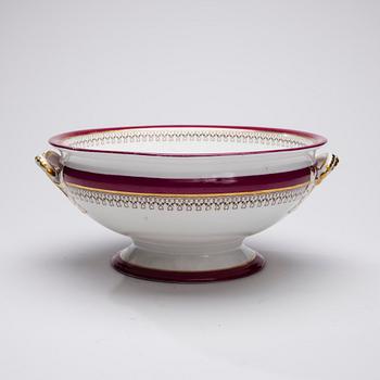 SERVIS, 34 delar, porslin, England, 1870-tal.