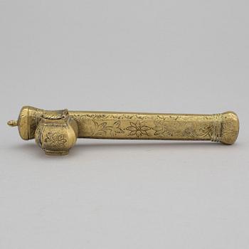 BLÄCK / PENNSTÄLL, mässing, orientalisk, 1800-/1900-tal.