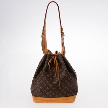 A MONOGRAM CANVAS Noé SHOULDER BAG.
