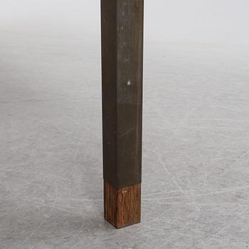 A Danish wengé wood desk, 1960's/70's.