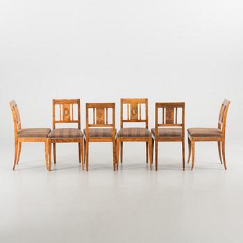 STOLAR, 10 st, beidermeier, 1800-talets mitt.