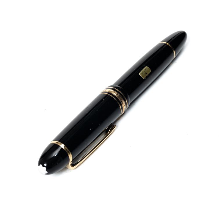 A 'Meisterstück' fountain pen, model 149, Montblanc.