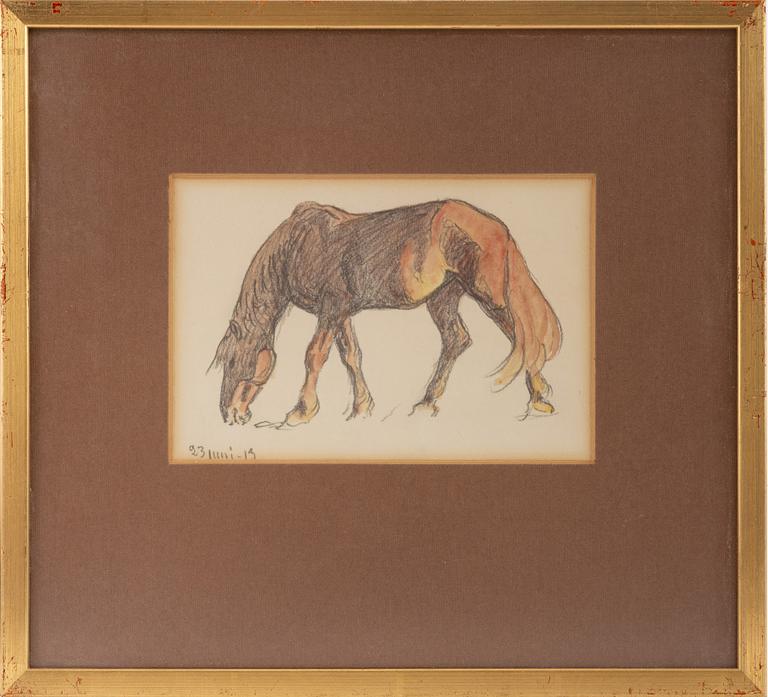 Nils Kreuger, ej signerad och daterad 23 juni (19)13.