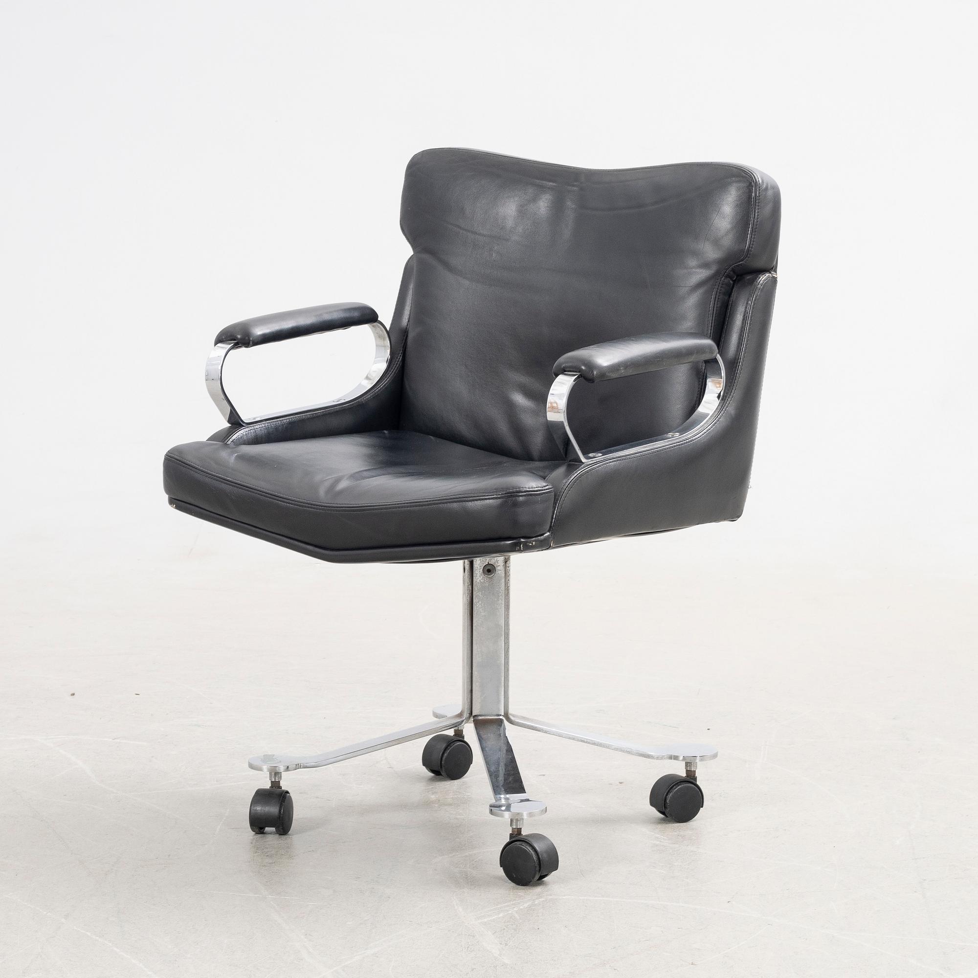 Office chair, possibly Saporiti, Italy, 1970s.