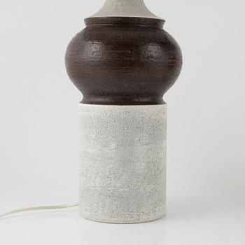 A pair of stoneware table lamps, Bitossi, 1970's.