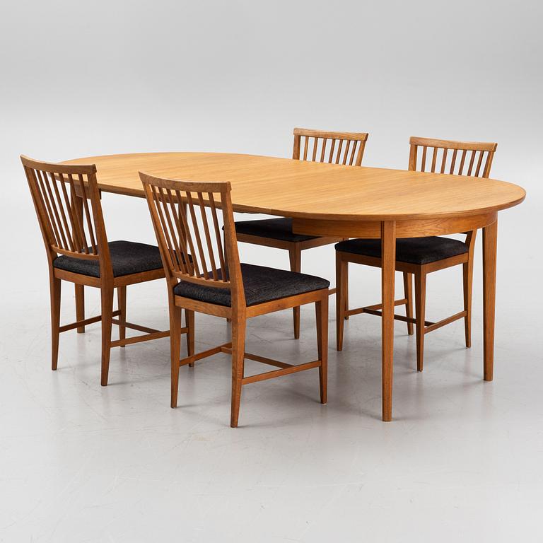 Carl Malmsten, matgrupp, 5 delar, "Vardags", 1900-talets mitt.