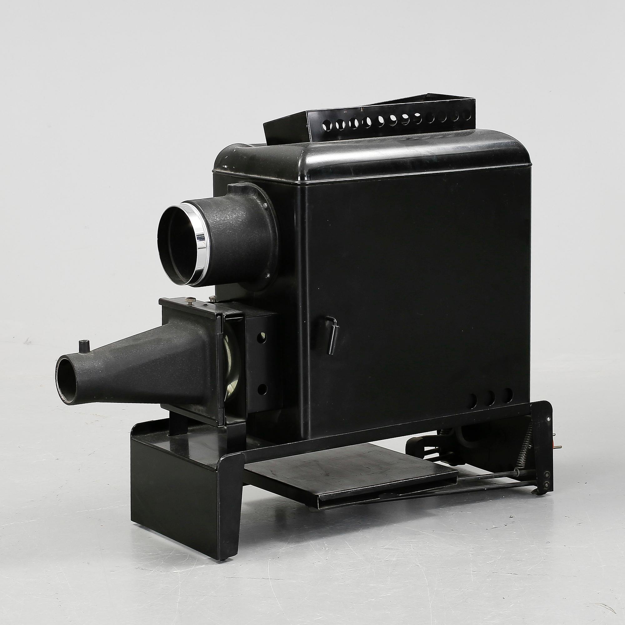 LANTERNA MAGICA, Bausch & Lomb Optical Co, Rochester, USA, patenterad maj 1917.