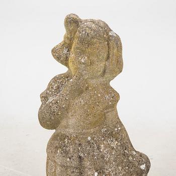 A garden sculpture.