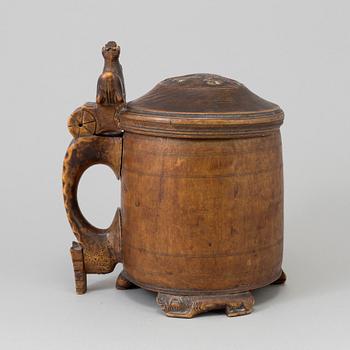 A TANKARD, Norway, 18th/19th century.