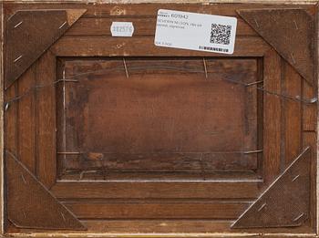 SEVERIN NILSON, olja på pannå, signerad.