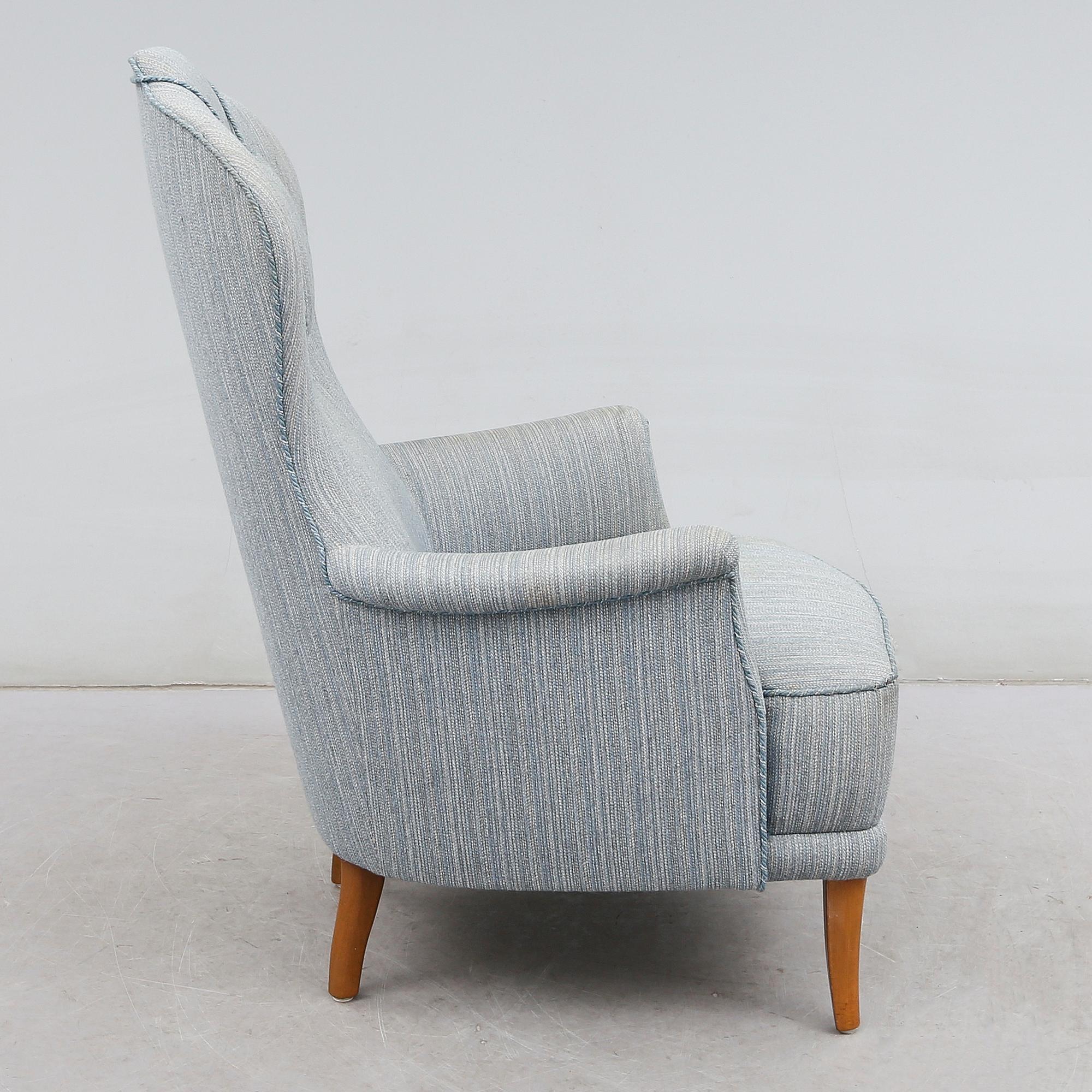 FÅTÖLJ, "Farmor", Carl Malmsten, 1900-talets andra hälft.