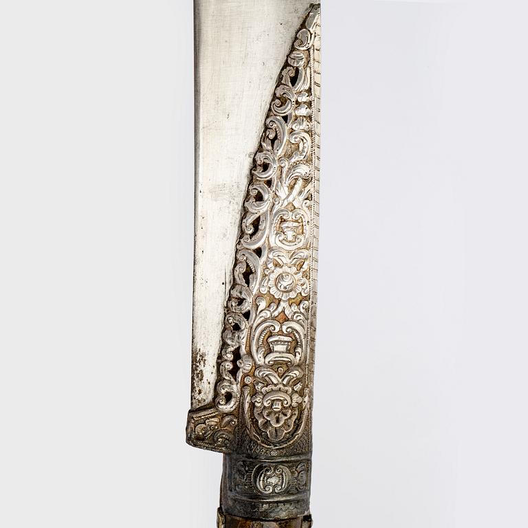 Yatagan sword, ottoman, 19th - 20th Century.