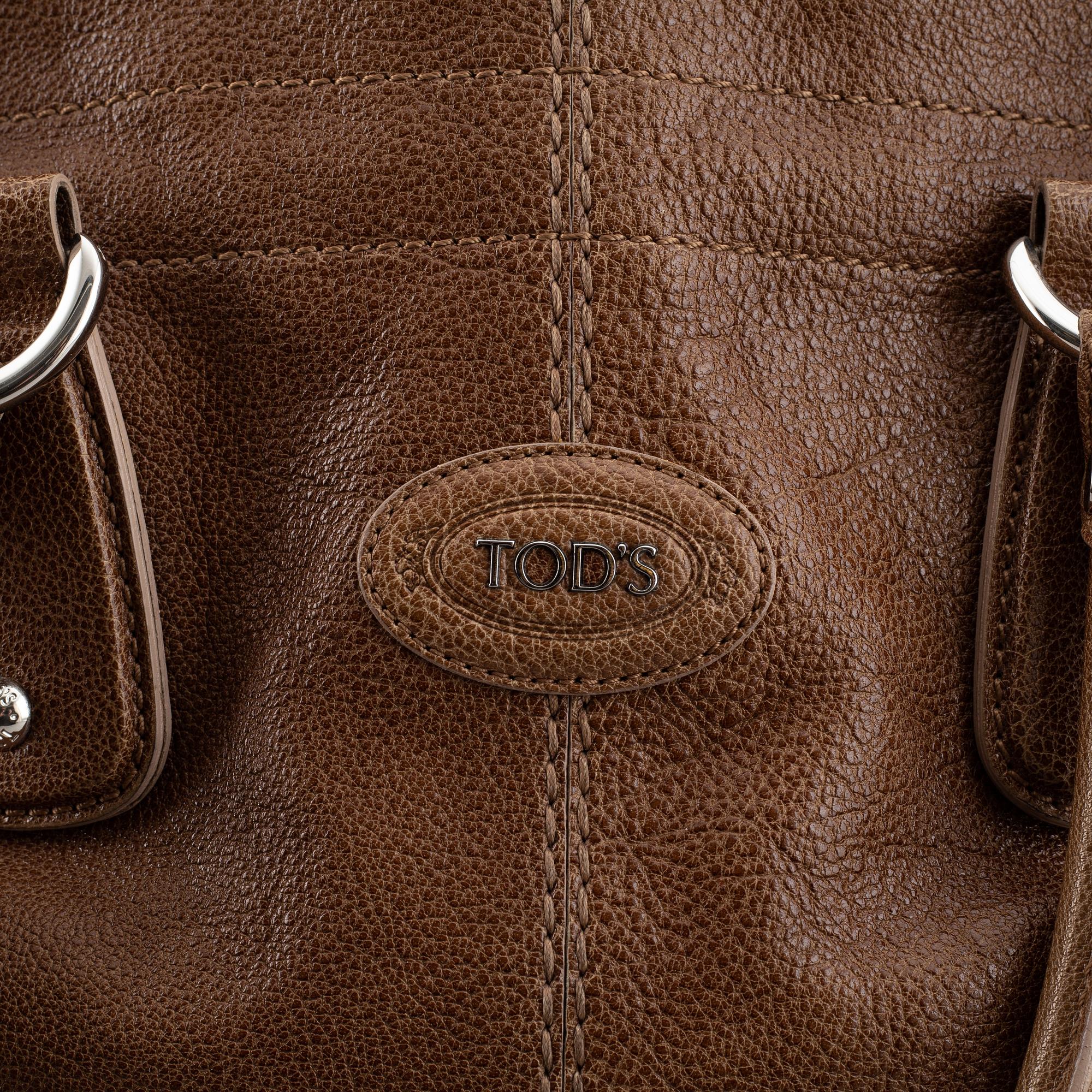 Tod's, a leather bag.