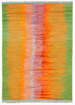 A kilim carpet, ca 253 x 180 cm.