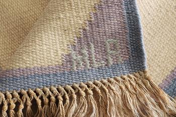 Matta, rölakan, signerad MLB, ca 202 x 136 cm.