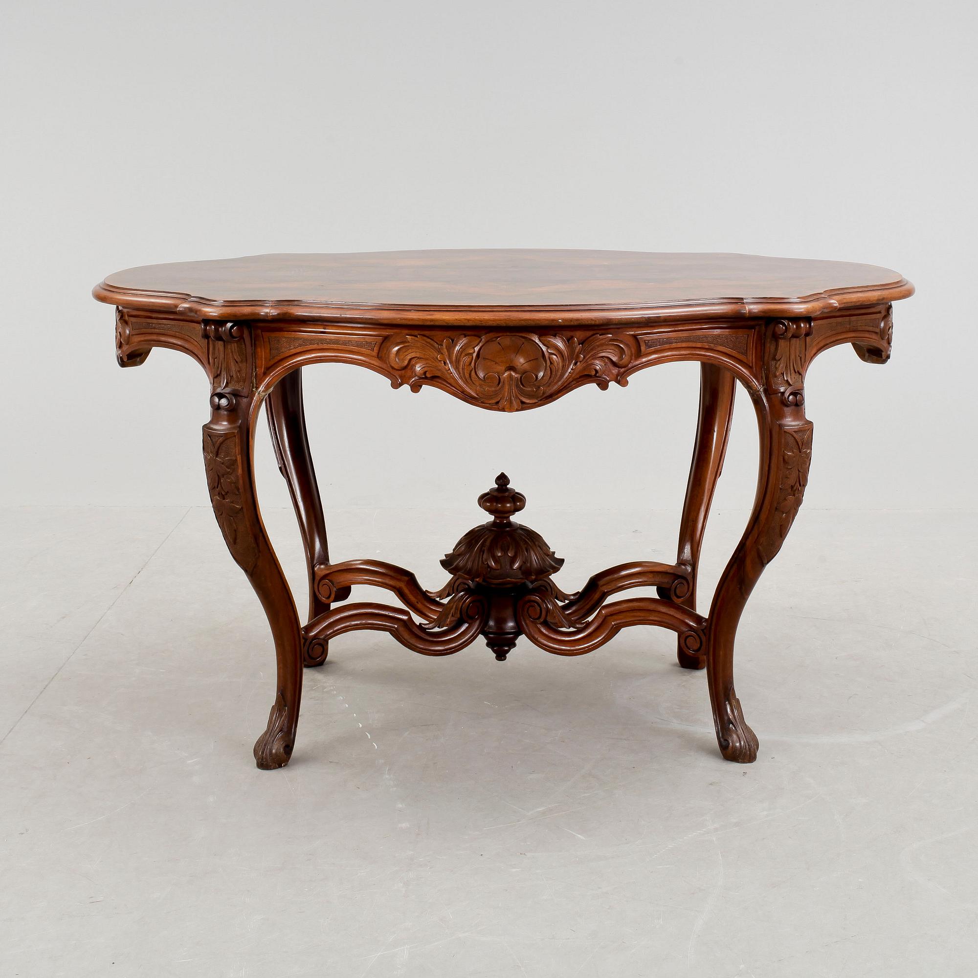 SALONGSBORD, nyrokoko, 1800-talets andra hälft.