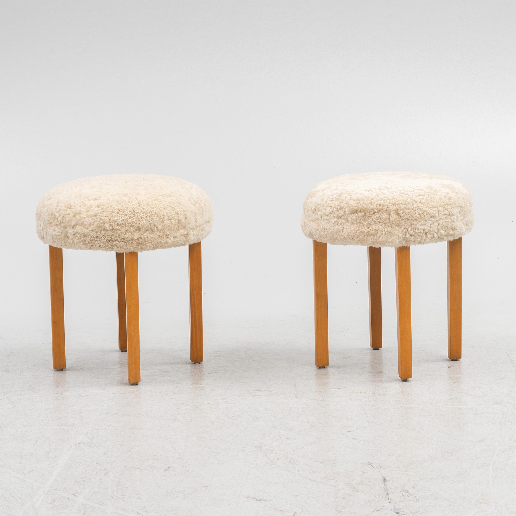 Pallar, ett par, Swedish Modern, 1940-tal.