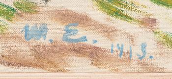 Magnus Enckell, A moment of rest in the park.