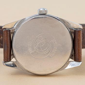 Universal Genève, Polerouter Date, "Crosshair" Dial, ca 1963.