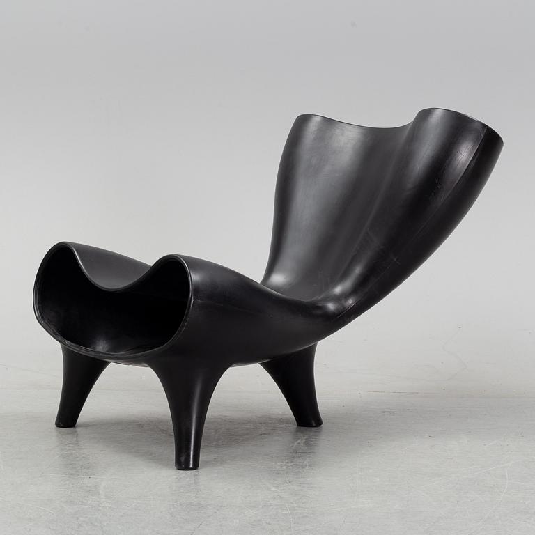 A Marc Newson, a 'Orgone' chair, designed 1993.
